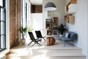 中式传统办公室设计装饰效果图