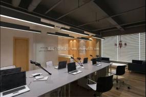 中式传统办公室装修效果图片