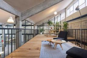 中式传统办公室装修设计效果图