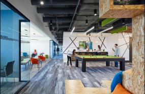 中式传统办公室设计装饰效果图片