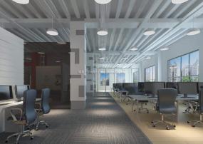 中式传统办公室装修实物图片