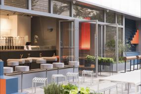 简约风格咖啡厅装饰设计效果图