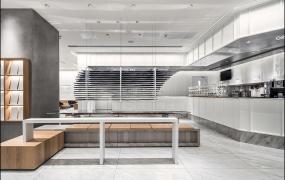 最新简约风格咖啡厅设计装修图