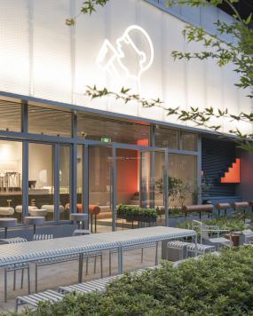 现代简约风格咖啡厅装修图片