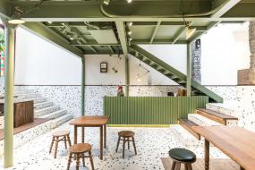 简约风格咖啡厅装潢设计效果图片