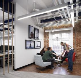 个性简约风格办公室装修图片