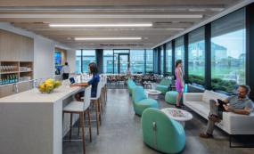 个性风格办公室装修实物图片