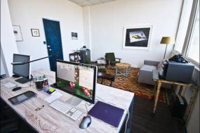 中式风格办公室设计装饰效果图