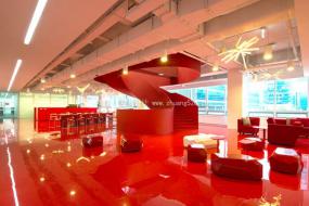 中式风格办公室装修效果图