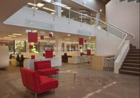 中式风格办公室装潢效果图片