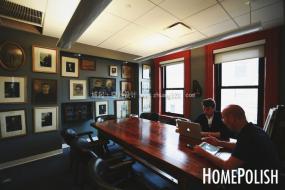 中式风格办公室设计装饰图