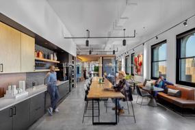 时尚流行风格办公室装修图片