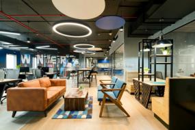 高档大气办公室装修装潢效果图