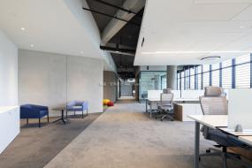 简单大气风格办公室装修图片