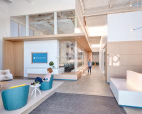 简单大气办公室装修设计效果图片