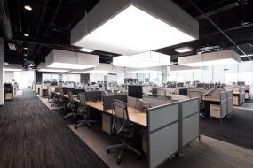 最新办公室室内装饰设计效果图