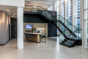 公司办公室布置效果图