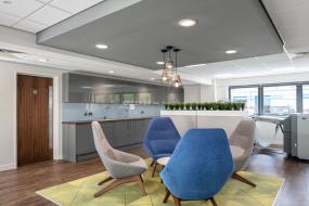 公司办公室室内装修实景图