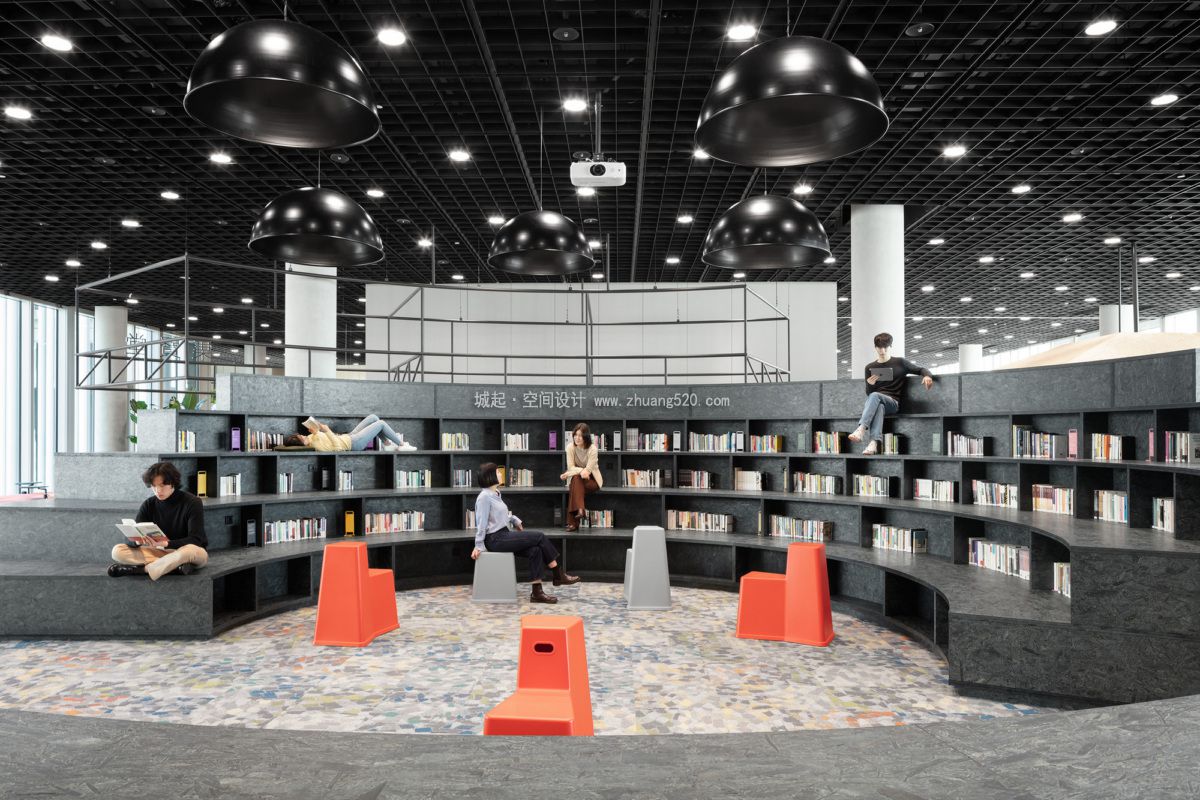 国外办公室过道装修案例图片