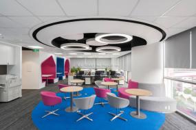 公司办公室过道装修设计图片