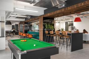 现代简约中式风格90平米办公室装修图