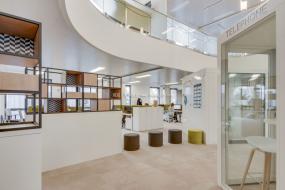 小办公室中式吊顶装修效果图片