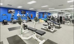 大型综合办公室装修效果图