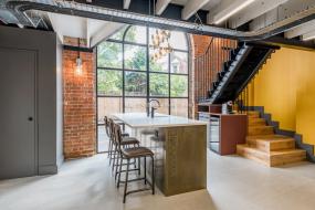 最新员工办公室吊顶设计装修效果图片大全