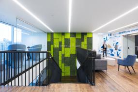 办公室集成吊顶设计装修效果图