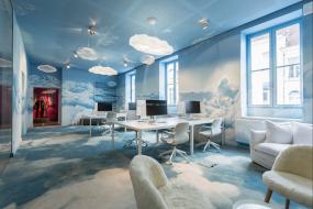 办公室吊顶设计装修效果图片大全2018