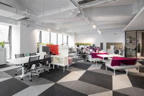 办公室大厅吊顶装修效果图