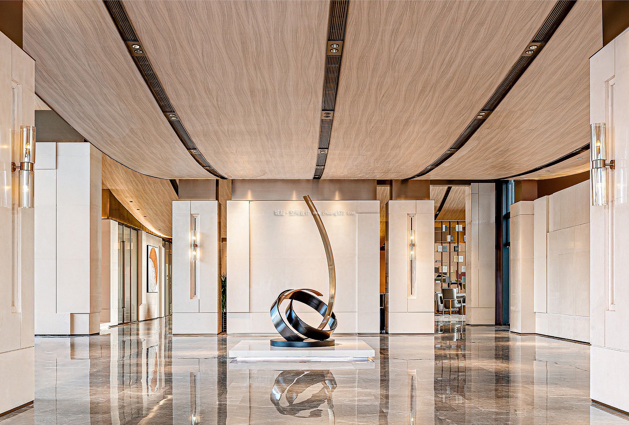 高端大气办公室装修效果图大全