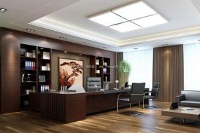 办公室室内布置效果图