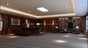 写字楼室内过道玄关装修效果图大全