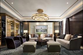 企业办公室过道装修效果图片