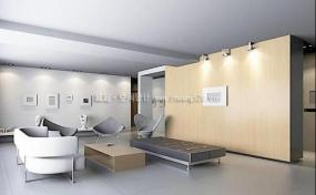 国外办公室过道装修实景图