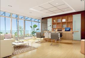 高级写字楼过道吊顶设计效果图2018图片