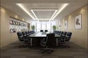 高级写字楼过道玄关设计效果图