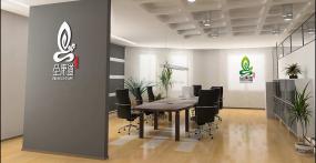 大型综合办公室装修效果图片