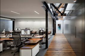 最新办公室室内吊顶装修效果图片大全