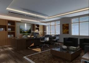 小型办公室吊顶设计效果图片