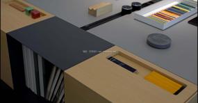 上海办公室集成吊顶灯装修效果图片欣赏