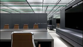 上海办公室集成吊顶装修效果图片欣赏