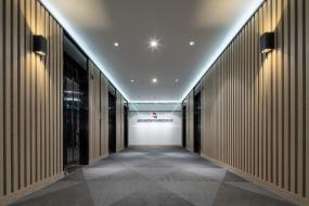 简单简约办公室集成吊顶装修效果图