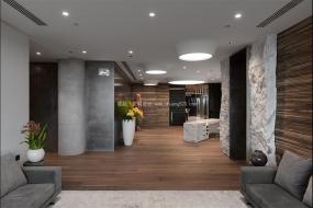 简约现代办公室风格铝板吊顶装修效果图片