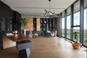 简约办公室吊顶装修风格效果图