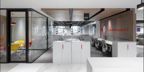 办公室装修设计室内会议内部吊顶装修图