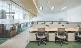 大办公室集成吊顶装修效果图片