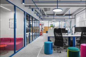 大办公室吊顶装修效果图