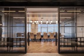 办公室现代风格吊顶装修效果图2015